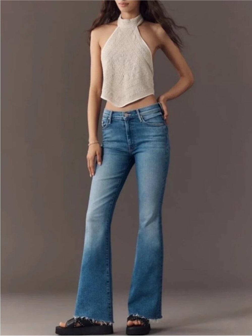 MOTHER The Weekender Fray Jeans Groovin’ 25